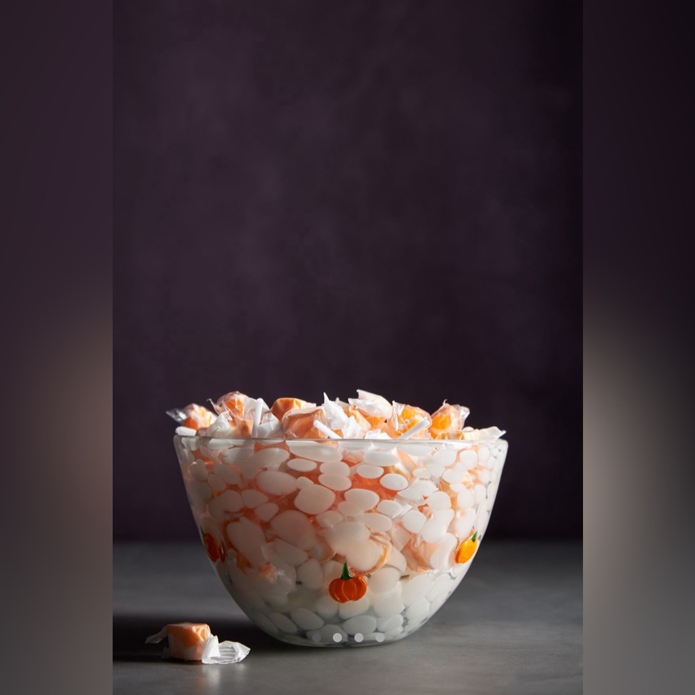 Anthropologie Mystic Small Glass Serving Bowl